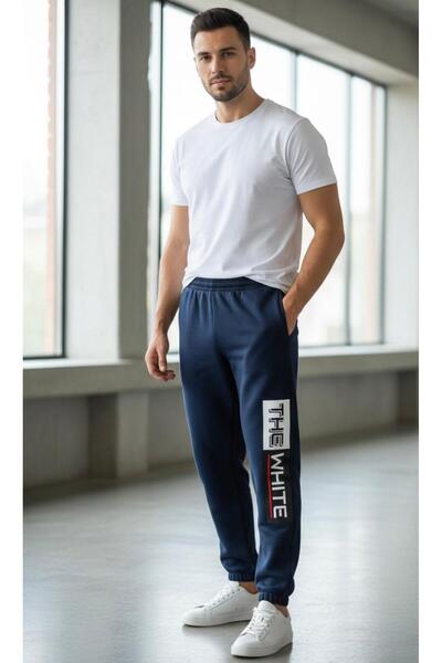FİTGO Men's Printed Regular Sweatpants