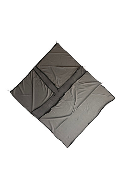 Naturecamp Seyi Grey Свързващ се двоен поларен спален чувал-одеяло с YKK цип