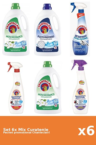 Chanteclair Set of 6 Chanteclair Cleansing Mix: Classic, Marseille, Strong, W...