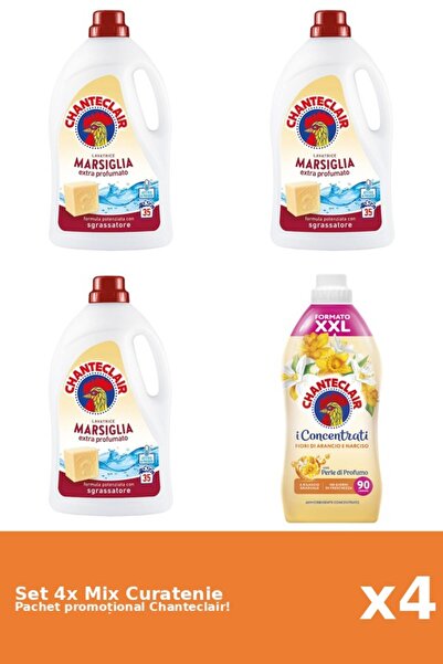Chanteclair Set 4 Mix Curatenie Chanteclair: Marsilia, Portocale