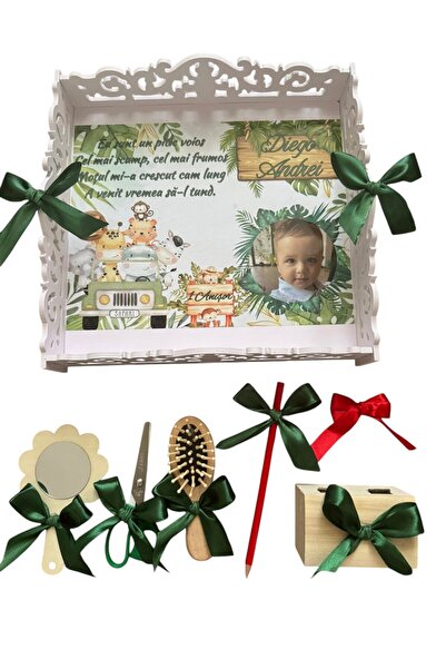 OEM PERSONALIZED Tray for Moț boy 🎩 COMPOSED OF 6 PIECES