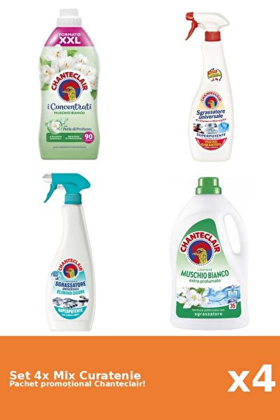 Chanteclair Set 4 Mix Curatenie Chanteclair: Marsilia, AntiMiros, Mosc Alb
