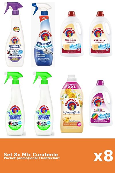 Chanteclair Set 8 Chanteclair Cleansing Mix: Lemon, Orange, Strong, Color, Wh...