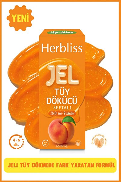 Herbliss Remove Gel Hair Removal Women Peach 100 ml