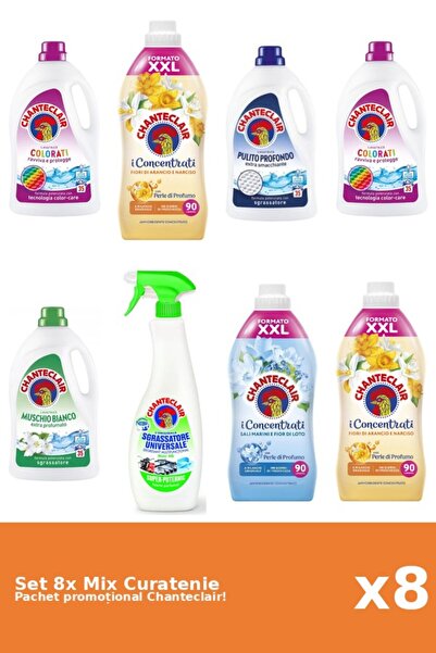 Chanteclair Set 8 Chanteclair Cleansing Mix: Lemon, Lotus, Classic, Orange, C...