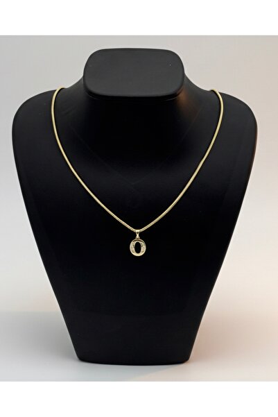 Lunays Xuping Snake Back Chain O Letter Pendant Model Zircon Stone Women's Br...