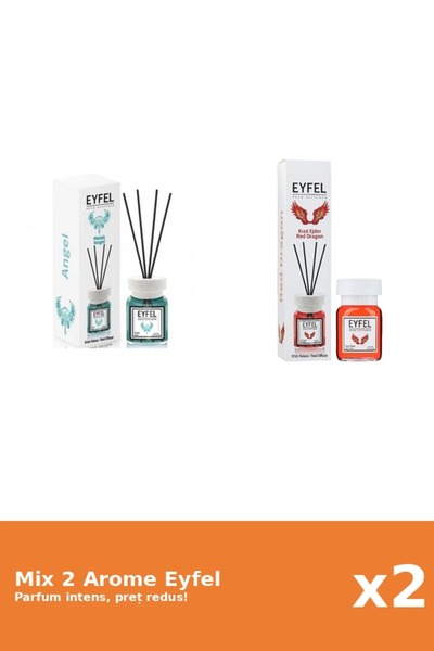 Eyfel Set 2 Mix Eyfel: 1x Angel, 1x Red Dragon