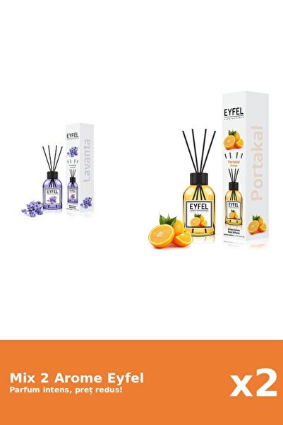 Eyfel Set 2 Mix Eyfel: 1x Lavanda, 1x Portocala