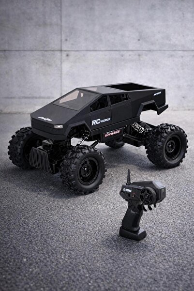 hak-iş oyuncak Uzaktan Kumandalı RC World Off-Road Shuttle 1:14 – Siyah (2.4GHz)