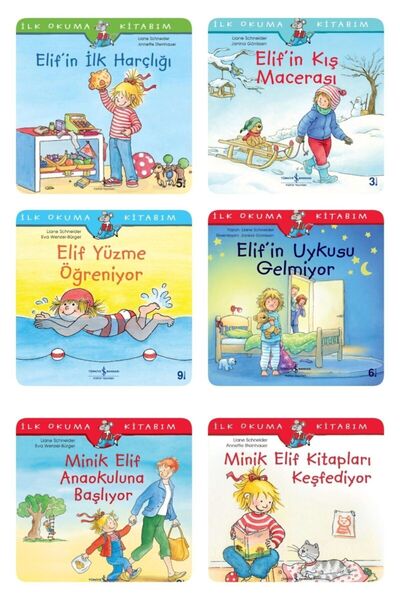 TÜRKİYE İŞ BANKASI KÜLTÜR YAYINLARI İŞBANKASI-6 Kitap Elif Serisi -ilk Okuma ...