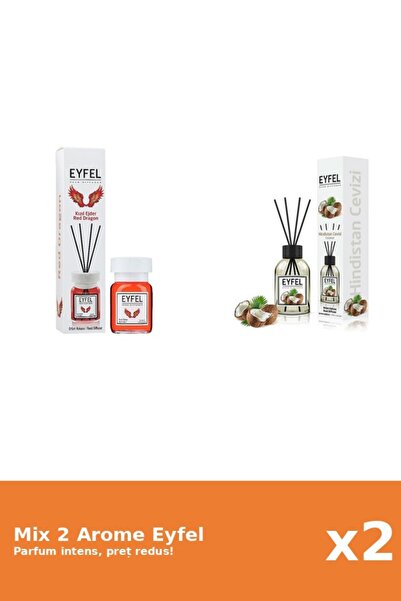 Eyfel Set 2 Mix Eyfel: 1x Nuca De Cocos, 1x Red Dragon