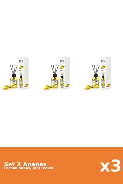 Eyfel Set 3 Odorizant Ananas, 120 ml