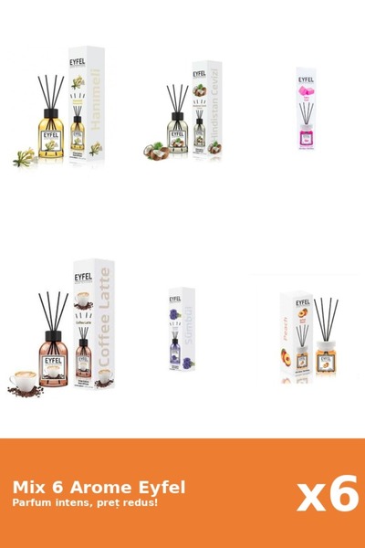 Eyfel Set 6 Mix Variat: 6 arome