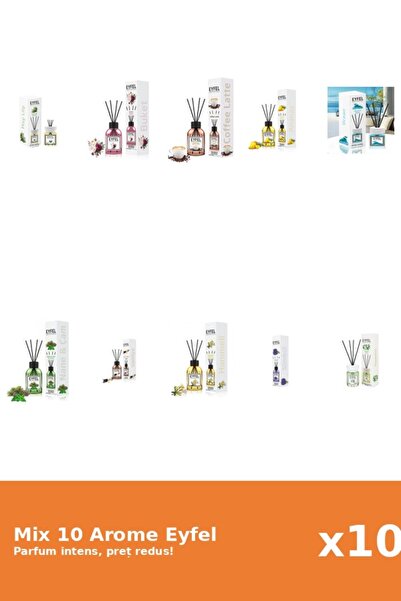 Eyfel Set 10 Mix Variat: 10 arome