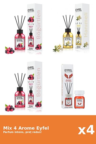 Eyfel Set 4 Mix Eyfel: 2x Fructe De Padure, 1x Mana Maicii Domnului, 1x Red D...