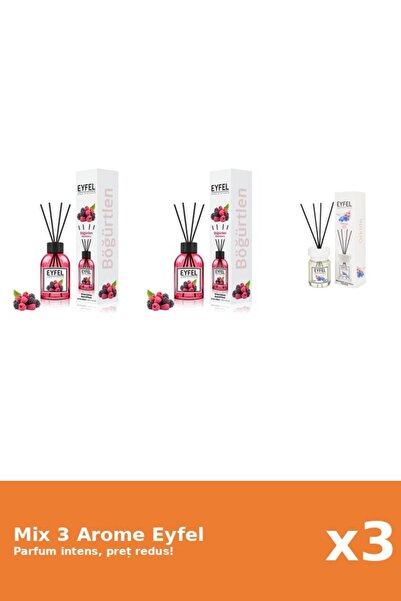 Eyfel Set 3 Mix Eyfel: 2x Fructe De Padure, 1x Orhidee