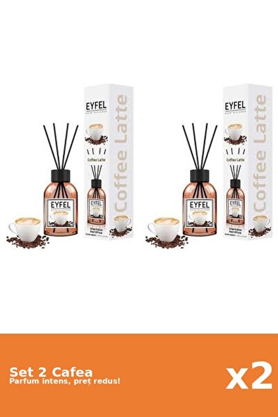 Eyfel Set 2 Coffee Air Freshener, 120 ml