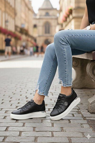 U.S. Polo Assn. Original Women's Black Sports Shoes Sneakers