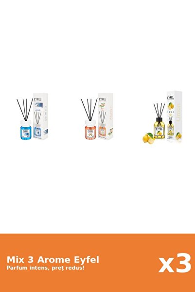 Eyfel Set 3 Mix Eyfel: 1x Acacia, 1x Cool Water, 1x Lamaie