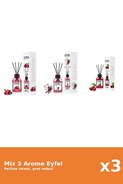 Eyfel Set 3 Mix Eyfel: 1x Bouquet, 1x Cirese, 1x Fructe De Padure