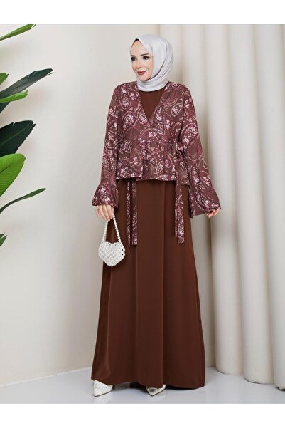 Hugglii Medina Silk D Patterned Layer Dress