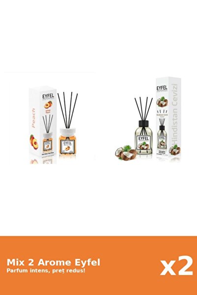 Eyfel Set 2 Mix Eyfel: 1x Nuca De Cocos, 1x Piersica