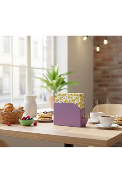 Home Napkin Holder with Toothpick Compartment