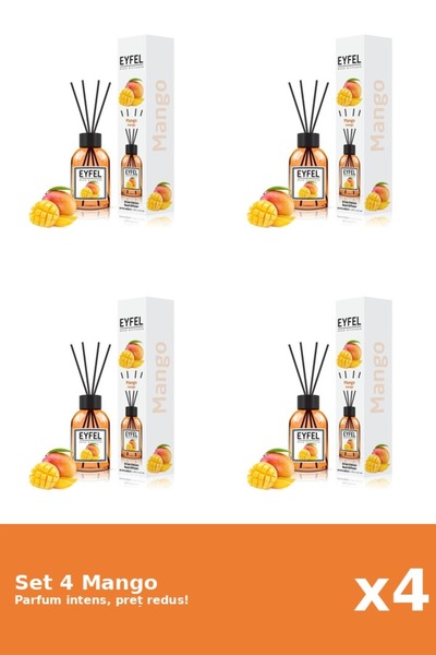 Eyfel Set 4 Odorizant Mango, 120 ml