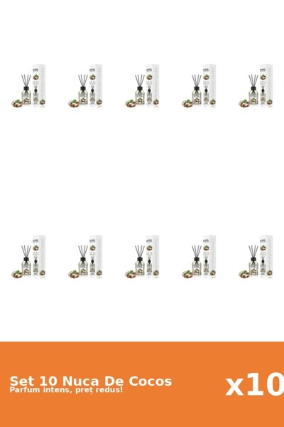 Eyfel Set 10 Odorizant Nuca De Cocos, 120 ml