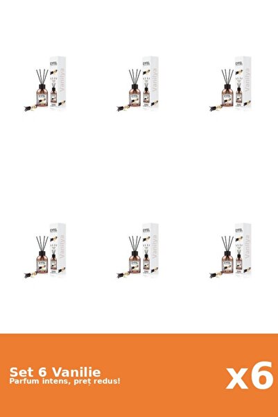 Eyfel Set 6 Odorizant Vanilie, 120 ml