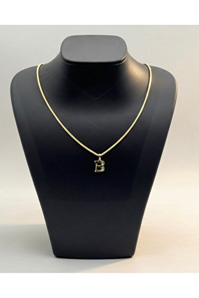 Lunays Xuping Snake Back Chain a Letter Pendant Model Zircon Stone Women's Br...