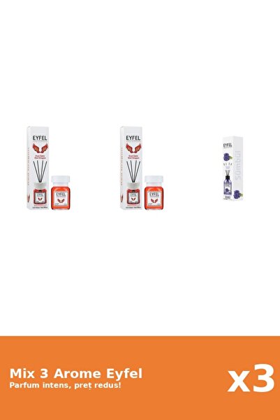 Eyfel Set 3 Mix Eyfel: 2x Red Dragon, 1x Zambile