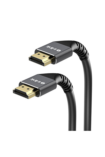 Epilons كابل S-Lınk Slx-Hd4K30 19+1 بطول 30 متر V2.0 4K 30 هرتز كابل HDMI معدني
