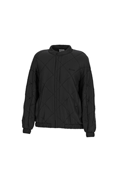 Guess Athleisure Women's Coat V6Rl03Wl132-Jblk Cecilia Puffer Quilted Jacket