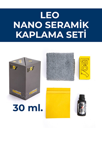LEO Nano Seramik Kaplama (9H) Seti – El Uygulamasına Uygun Komple Seramik Set...