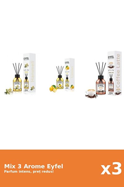Eyfel Set 3 Mix Eyfel: 1x Cafea, 1x Lamaie, 1x Mana Maicii Domnului
