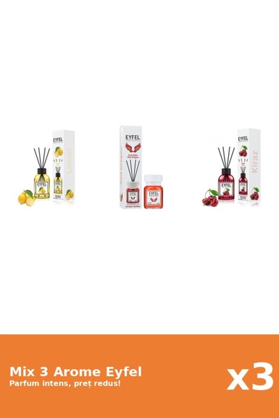 Eyfel Set 3 Mix Eyfel: 1x Cirese, 1x Lamaie, 1x Red Dragon