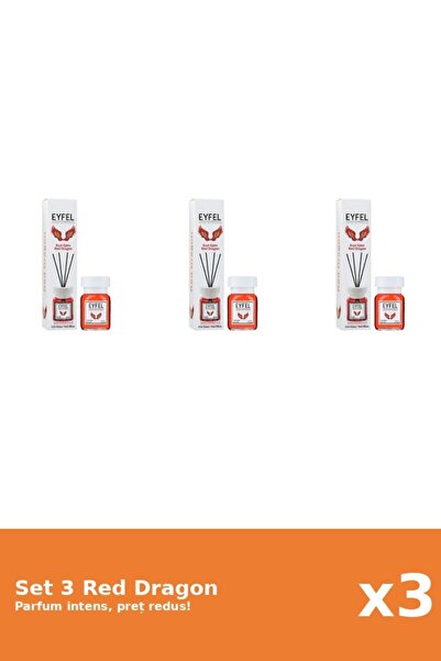 Eyfel Set 3 Odorizant Red Dragon, 120 ml