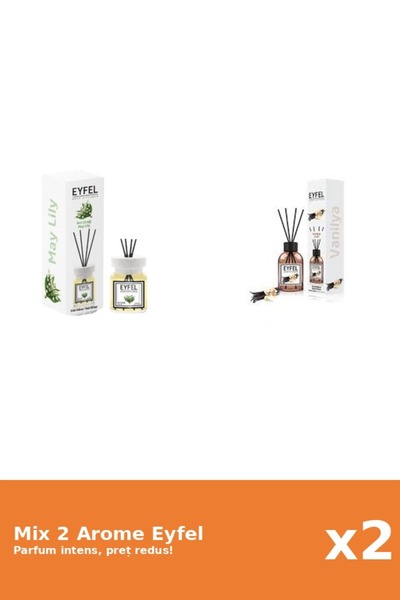 Eyfel Set 2 Mix Eyfel: 1x Lacramioare, 1x Vanilie
