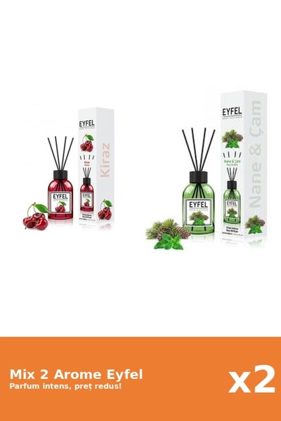 Eyfel Set 2 Mix Eyfel: 1x Cirese, 1x Pin Si Menta