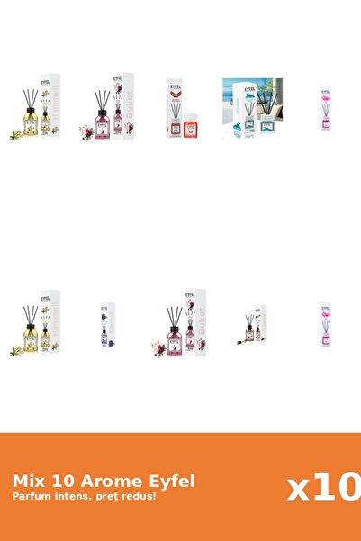 Eyfel Set 10 Mix Variat: 7 arome
