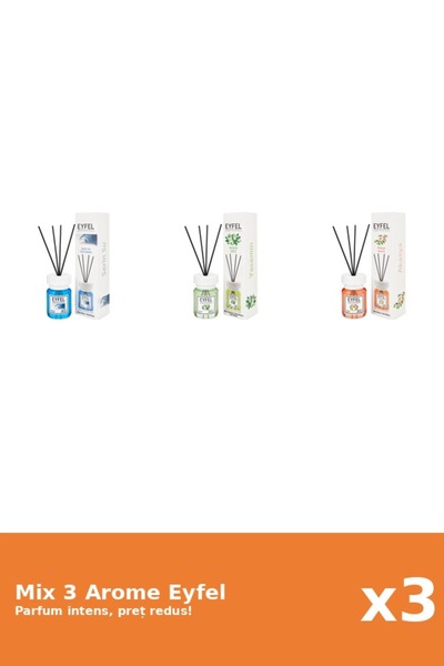 Eyfel Set 3 Mix Eyfel: 1x Acacia, 1x Cool Water, 1x Iasomie