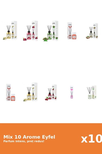 Eyfel Set 10 Mix Variat: 8 arome