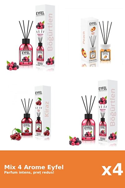 Eyfel Set 4 Mix Eyfel: 1x Cirese, 2x Fructe De Padure, 1x Piersica