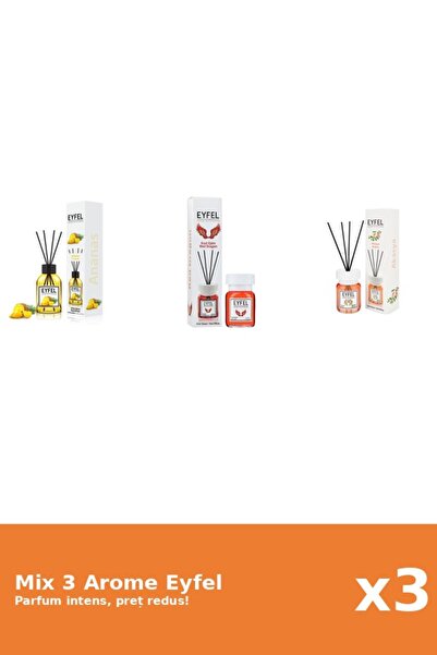 Eyfel Set 3 Mix Eyfel: 1x Acacia, 1x Ananas, 1x Red Dragon