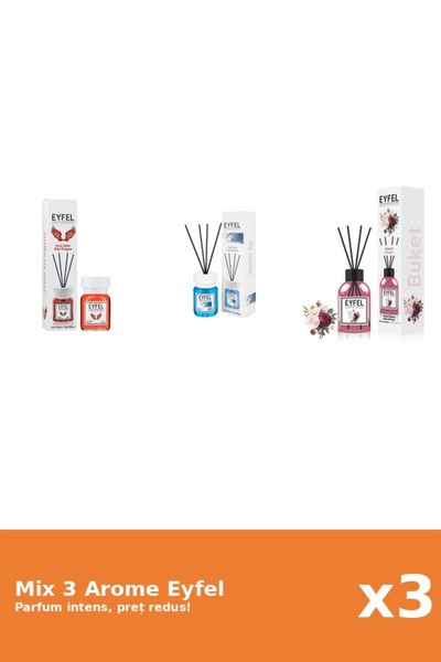 Eyfel Set 3 Mix Eyfel: 1x Bouquet, 1x Cool Water, 1x Red Dragon