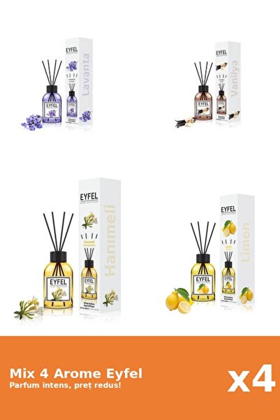 Eyfel Set 4 Mix Eyfel: 1x Lamaie, 1x Lavanda, 1x Mana Maicii Domnului, 1x Van...