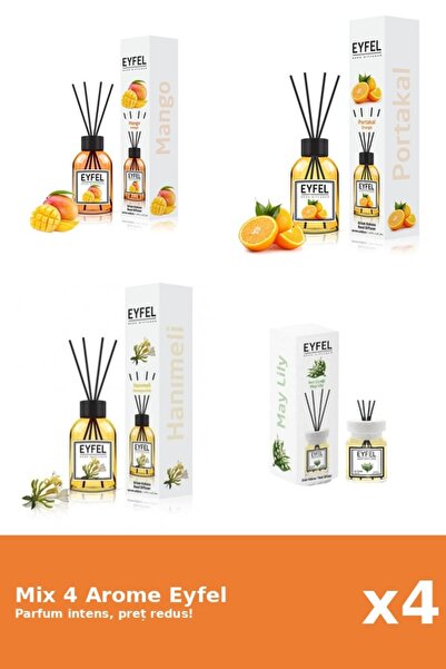 Eyfel Set 4 Mix Eyfel: 1x Lacramioare, 1x Mana Maicii Domnului, 1x Mango, 1x ...