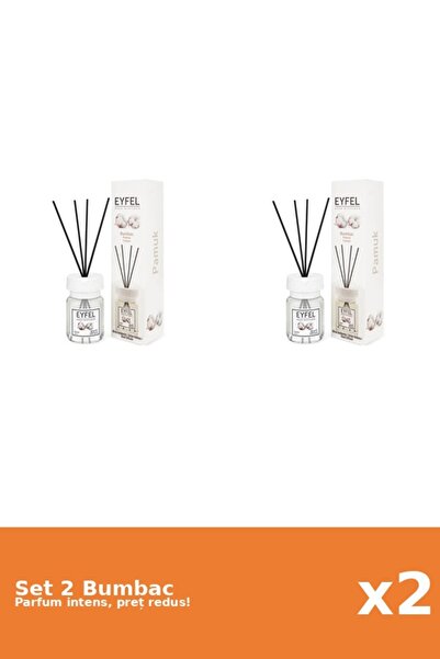 Eyfel Set 2 Odorizant Bumbac, 120 ml