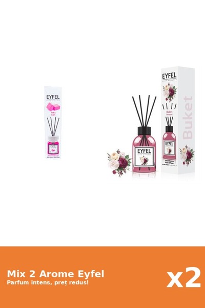 Eyfel Set 2 Mix Eyfel: 1x Bouquet, 1x Bubble Gum